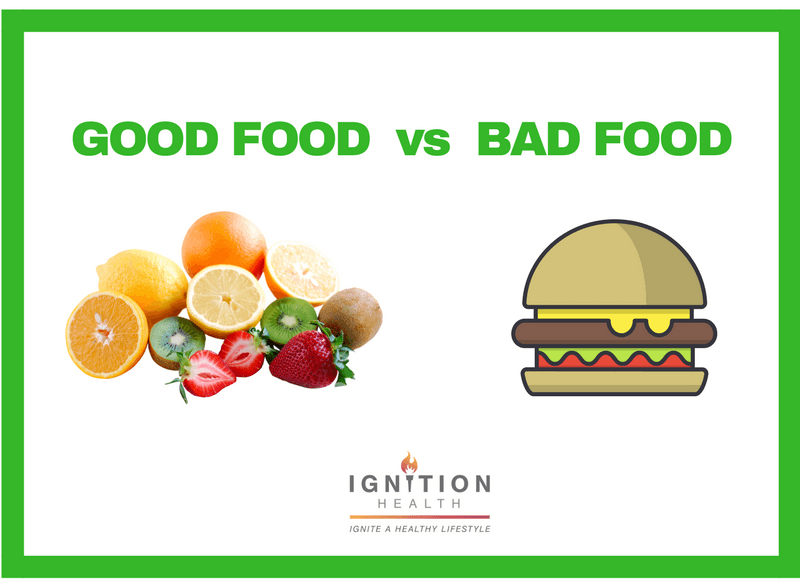GOOD FOOD VS BAD FOOD