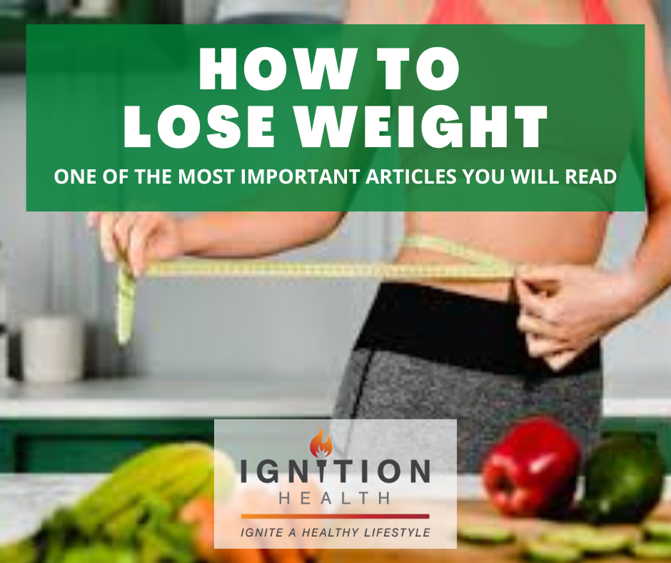 HOW TO LOSE WEIGHT